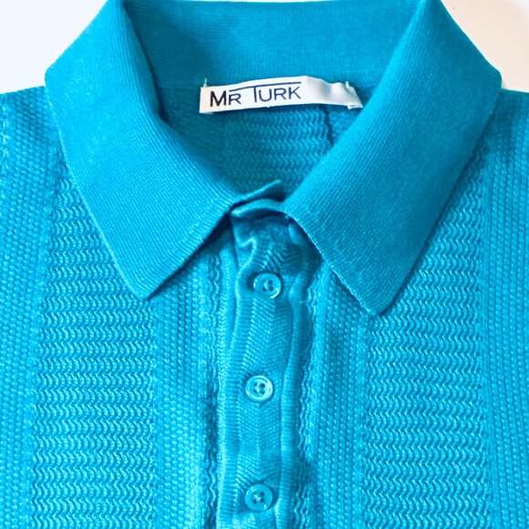 Lot of Four Shirts for Men. Two Short-Sleeve Polos and Two Short-Sleeve Button. - Picture 3 of 15